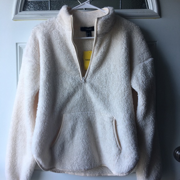Forever 21 Tops - Forever 21 fuzzy pullover